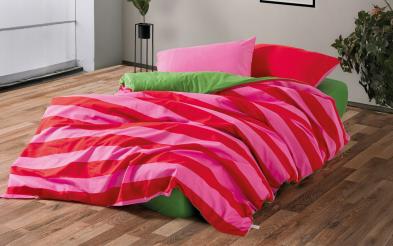 4 piese 200/220 cm; Ranforce 100 % Bumbac Lenjerie de pat Cherie 4 piese 200/220 cm; Ranforce 100 % Bumbac